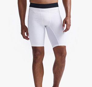 Mens Compression Shorts Performance Gym Wear Stretch Fabric Breathable Moisture Wicking Running Sportswear Reasonable Shorts - Product Image 1