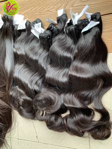 Extensiones de Cabello Humano Virgen Ondulado 100% Natural de la Mejor Calidad, Color Natural Vietnamita, Paquetes de Cierre de Cabello 12A al por Mayor - Product Image 2