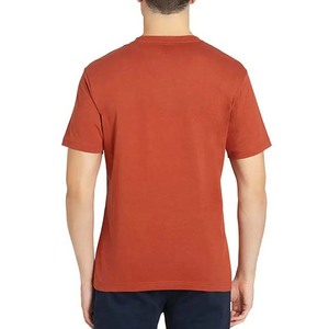 Camisetas Negras Personalizadas para Hombre, Manga Corta, Cuello Redondo, Tela de Algodón Peinado, Logotipo Frontal Impreso en Serigrafía, Corte Holgado Formal - Product Image 3