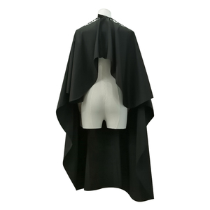 Capa de Barbero Impermeable para Salón, Capa Grande para Cortar el Cabello con Cierre Ajustable a Presión - Product Image 2