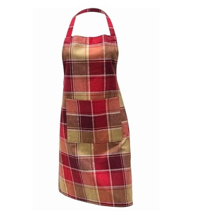 Cotton <b>Kitchen</b> <b>Apron</b> with Neck Strap and ties with Centre Pocket pack - Product Image 1