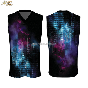 Custom Made Superb Quality Sublimation Basketball Jersey Breathable Plus Size Quick Dry Colorful Laker - Product Image 4
