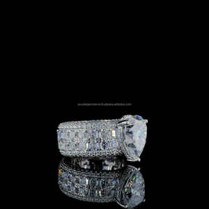 แหวนหมั้น925เงินแท้สำหรับงานแต่งงานหรือของขวัญ - Product Image 2