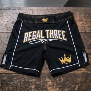 Pantalones Cortos de Lucha MMA Regal Three para Hombre, Ropa Deportiva, Ropa de Boxeo, Pantalones Cortos de Artes Marciales Unisex - Product Image 1