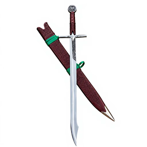 Espada Medieval con Hoja de Acero Inoxidable, Mango Envuelto en Cuero y Cruz de Protección, Espadas en Venta a Precio Razonable - Product Image 2