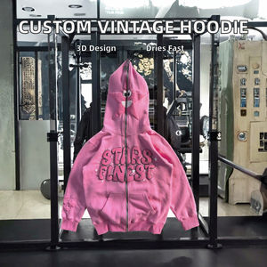 Sudadera con Logotipo Personalizado, Felpa Francesa 100% Algodón Ecológico, Impresión Puff, Corte Regular, para Hombre, Lavada, Impresión 3D en Espuma, Secado Rápido para Invierno - Product Image 2