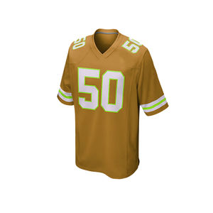 Camiseta de Fútbol Americano Personalizada para Equipo, Bordada, de Alta Calidad, 100% Poliéster, Anti-UV, para Hombre - Product Image 4