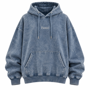 Manufacturer Cotton <b>Fleece</b> Streetwear Stylish Sweatshirt Embroidery Plain Heavyweight Sun fade Winter <b>Sweater</b> - Product Image 1