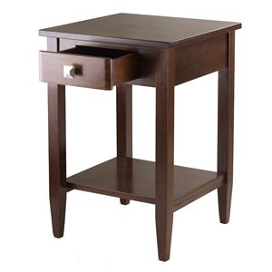 Comodino Richmond con Gambe Affusolate, Elegante Tavolino d'Appoggio dal Design Premium - Product Image 2