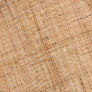 Table d'appoint en bois massif avec rangement en rotin et acajou pour meubles de salon - Product Image 3