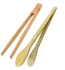 Pinzas para Alimentos de Madera de Acacia de Primera Calidad, Pinzas para Cocina, Barbacoa y Servir, Color Natural, a Precio Económico - Product Image 5