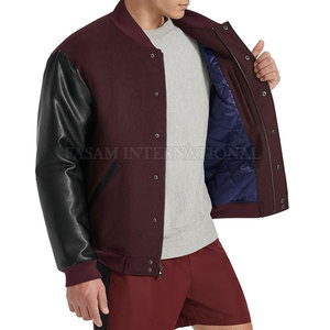 Customized Wholesale Men Letterman <b>Winter</b> <b>Jacket</b> <b>Waterproof</b> Cheap Price Men Letterman <b>Jacket</b> - Product Image 4