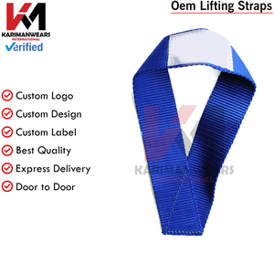 Correas de Algodón Transpirables para Levantamiento de Pesas, Soporte de Muñeca para Gimnasio, Entrenamiento de Peso Muerto, Venta al Por Mayor para Hombres y Mujeres - Product Image 4