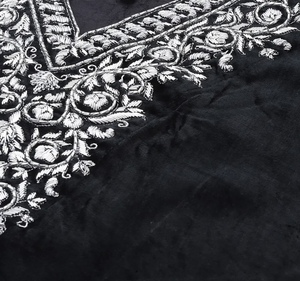 High Quality Trendy embroidery Dubai <b>kaftan</b> Beautiful hand work V Neck Islamic clothing Traditional Muslim women wear Loose Fit - Product Image 2