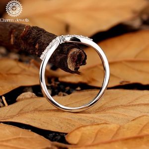 Charm_Jewells Cushion Cut Moissanite Engagement <b>Ring</b> 18K Gold Plated Prong Setting Women's Classic Style IGI Certified 3g - Product Image 5