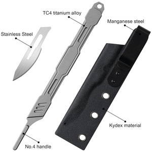 Lames de scalpel chirurgical de haute qualité en acier au carbone, à bord tranchant, taille personnalisable, manche de scalpel jetable, vente chaude, suture - Product Image 2