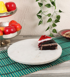 Marble Cake Stand Suitable For <b>Kitchen</b> Decor Dessert <b>Tables</b> And <b>High</b> Bakery Displays Marble Cake Stand - Product Image 1