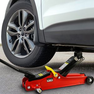 Martinetti per pavimento da corsa in acciaio per impieghi gravosi da 2 tonnellate di pompa per Lifting a pistone singolo per auto con raggio di sollevamento 3.3 "-15.2" - Product Image 6