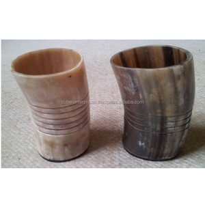 Derniers gobelets en corne animale populaires avec cruche verres eau froide chaude thé ensemble de boissons tasses gobelets avec cruche en corne Picher - Product Image 3