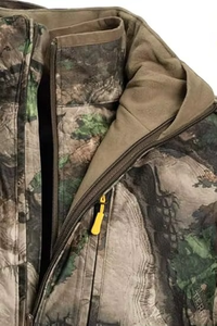 Veste de chasse unisexe GRACE SIGN, isolante, respirante, imperméable, coupe-vent, antibactérienne, en softshell d'hiver, 100% polyester - Product Image 6