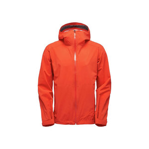 Veste de ski à capuche rouge pour homme avec tissu Gore-Tex imperméable et isolation synthétique - Product Image 2