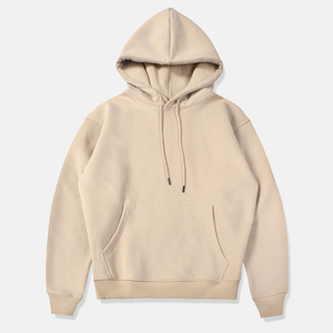 High Quality Custom logo 400G 50% Cotton Heavyweight Fleece Blank Oversized Plus Size <b>Men'S</b> Hoodies Autumn Wear Pocket Design - Product Image 2