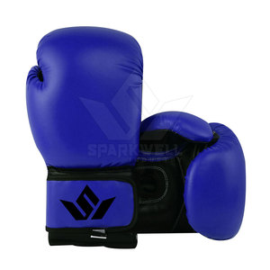 Gants de boxe professionnels avec rembourrage haute densité, sangle de poignet sécurisée, pour entraînement, sparring et sac de frappe. - Product Image 5