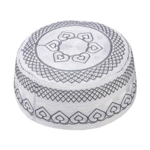 Chapeaux Musulmans, Cadeau de l'Aïd, Chapeau Musulman Couleur Unie, Logo Personnalisé, Chapeau Kufi Musulman, Chapeau de Prière, Couvre-chef Islamique - Product Image 1