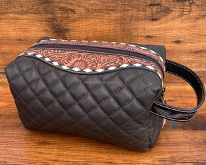 กระเป๋าเครื่องสำอางเดินทางลายควิลท์ลายเพชรกระเป๋าเครื่องสำอางดีไซน์เนอร์กระเป๋าเครื่องสำอางเดินทางอเนกประสงค์ - Product Image 2