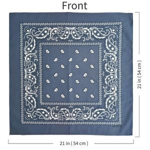 Fashion Bandana for Men <b>Women</b> Custom Artwork Printed 100% Cotton Floral <b>Head</b> <b>Scarf</b> Neck Wrap for Boutique Collections Private - Product Image 3