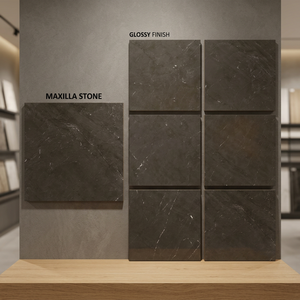 Carrelage en porcelaine Maxilla Stone 800x800mm, aspect marbre, finition mate, Paraguay, carrelage de sol en porcelaine polie 80x80cm - Product Image 1