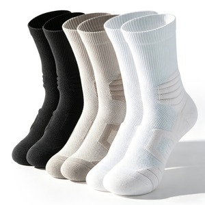 Custom Performance Sports <b>Socks</b> Terry Cushion Basketball <b>Running</b> Crew <b>Socks</b> Reinforced Heel and <b>Toe</b> High quality <b>socks</b> Wholesale - Product Image 1