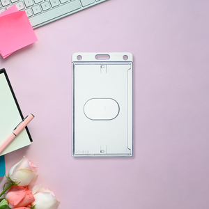 Pha Lê Rõ Ràng ID Thẻ Nhựa Cứng Badge Holder - Product Image 5