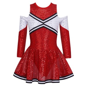 Elegante Uniforme de Animadora para Niñas con Impresión de Logotipo Personalizado para Actividades Escolares y Presentaciones de Eventos - Product Image 2