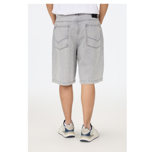 กางเกงยีนส์ขาสั้นสำหรับผู้ชายไซส์ใหญ่ ระบายอากาศได้ดี สวมใส่สบายในฤดูร้อน ทรงตรง เอวกลาง ผ้าฝ้าย 100% สไตล์สตรีทแวร์ - Product Image 2