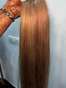 Extensiones de Cabello Indio Natural Marrón Premium con Tonos Ceniza Naturales Ultraligeros. Textura fina y sedosa con pelo en la cutícula - Product Image 1