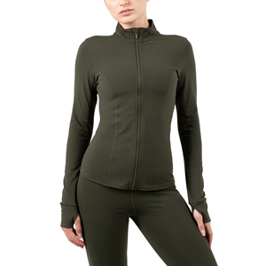 Nude Feeling Plus Size Women's Yoga Set <b>Flared</b> <b>Leggings</b> Zipper Jacket High Waist Two Piece Activewear Sportswear Polyester/Nylon - Product Image 2
