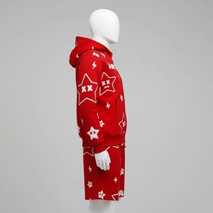 New Arrival <b>Men</b> Winter Tracksuit Casual Outdoor 100% Cotton Breathable Eco-Friendly Customized Size Street Wear - Product Image 6