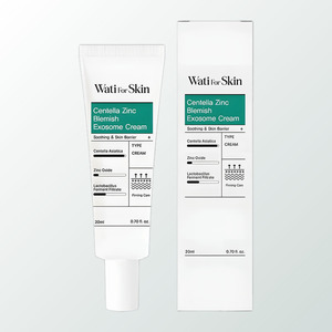 Crème Cica coréenne K-Beauty Whatiforskin Centella Zinc Blemish Exosome, fabriquée en Corée, 20 ml, lotion pour le visage - Product Image 4