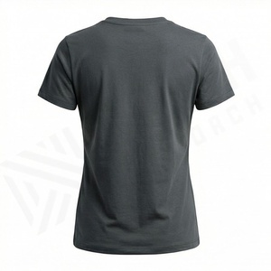 T-shirts pour femmes de haute qualité 100% polyester, couleur personnalisée, respirants, légers, manches courtes, hauts de performance pour adultes - Product Image 2