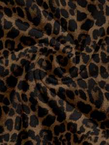 Camiseta Extra Grande con Estampado de Leopardo Personalizada, Venta al Por Mayor OEM, Proveedor de Camisetas Gráficas de Algodón para Mujer, Ropa Casual Urbana - Product Image 3
