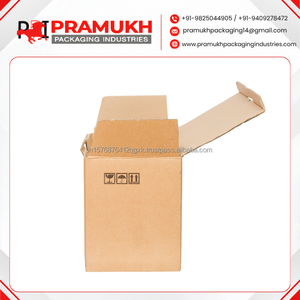 <b>Large</b> Brown Corrugated <b>Boxes</b> Custom Size Strong 5-Ply Cardboard Packaging <b>Boxes</b> for Shipping and Storage - Product Image 2