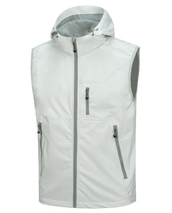 Unisex Gray Full-Zip O-Neck Sport Jacket Breathable Polyester Long Sleeve Winter Wear <b>Heated</b> Eco-Friendly Streetwear 250 GSM - Product Image 1