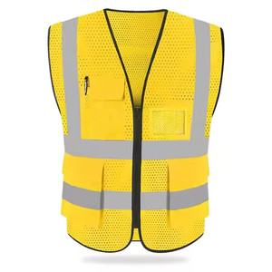 Gilet de travail haute visibilité de qualité supérieure à vendre, design léger et ajustable, conçu pour les hommes et les jeunes. - Product Image 5