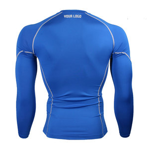 Design <b>Compression</b> <b>Shirts</b> Mma Rash Guard Custom Solid Color Men rashguard rash guard set <b>compression</b> Baselayer - Product Image 5
