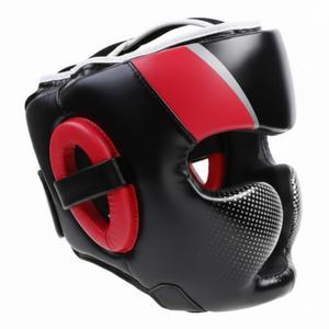 Protector de Cabeza de Boxeo de Cuero PU de Marca Privada con Logotipo Personalizado - Product Image 4