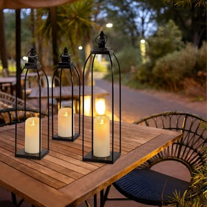 Home Decor Customised Decorative <b>Outdoor</b> Indoor Metal Candle <b>Lanterns</b> Farmhouse Floor & <b>Hanging</b> Metal Candle <b>Lanterns</b> - Product Image 4