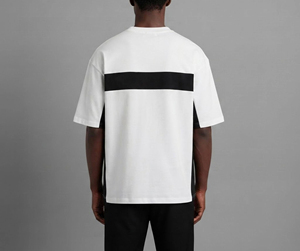 T-shirts pour hommes de haute qualité, coupe ample, 240 g/m², 100 % coton, anti-boulochage, respirants, à manches courtes - Product Image 2