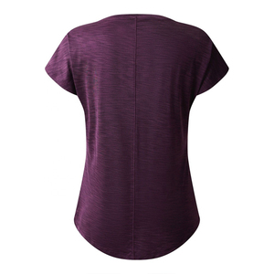 Basiques d'été légers à la coupe féminine et faciles à porter pour le travail, les week-ends et les voyages, avec un t-shirt respirant à col en V pour femme. - Product Image 5