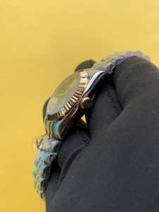 BOJ Plain R.O.L.E.X.56 36mm Two Tone Stainless Steel Mechanical Automatic Analog Wrist <b>Watch</b> For Women At Low Price Hot Sale - Product Image 3